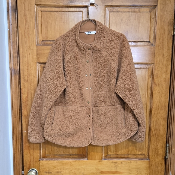 Sonoma Jackets & Blazers - Sonoma Brown Sherpa Teddy Jacket